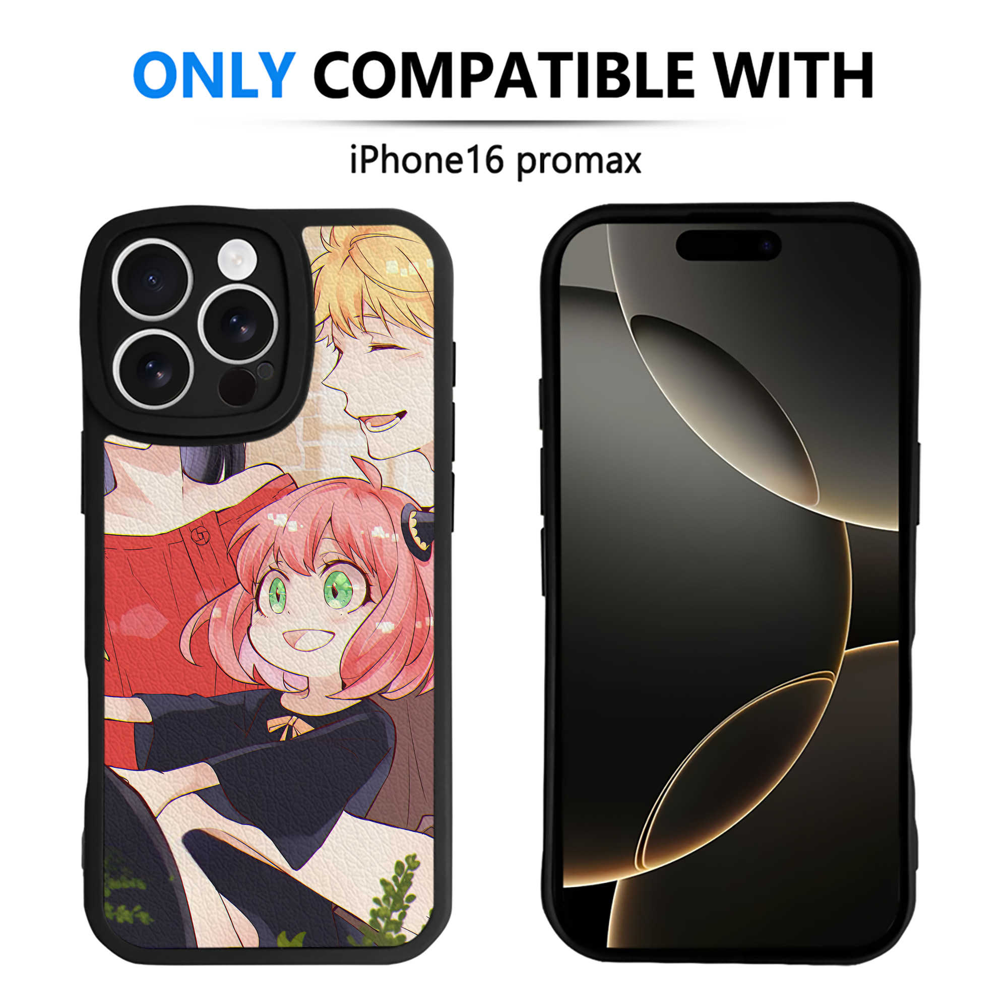 （画像用） SPY×FAMILY间谍家家酒 【iPhone 16シリーズ対応】シリコンスマホケース（レザー調） 材質：シリコン